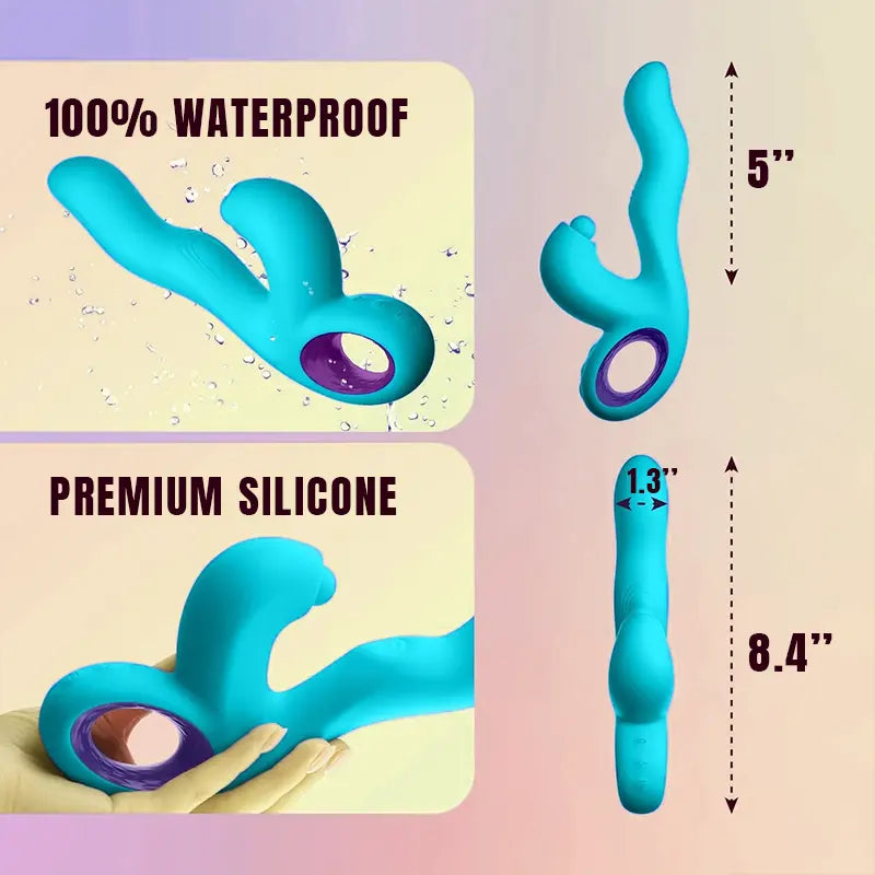 Finger Shaped Vibrator for G-spot with 10 vibrations