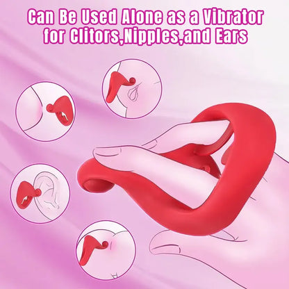 Vibrating Cock Ring Penis Ring with APP Remote Control