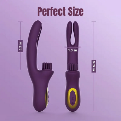 Come-Hither Clitoral Tickling Vibrator