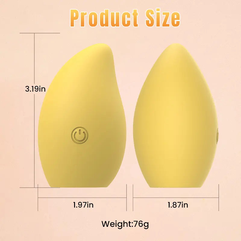 Mango-Shaped Clitoral Vibrator