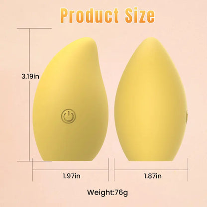 Mango-Shaped Clitoral Vibrator