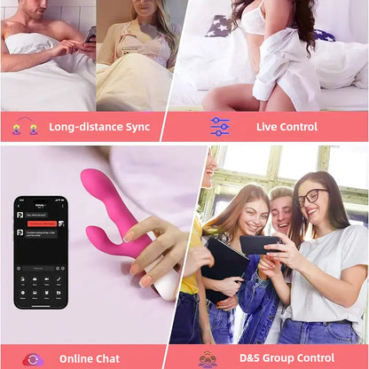 Rechargeable realistic rabbit vibrator, cute &amp; powerful