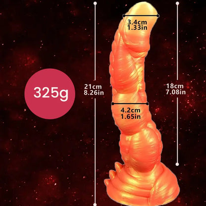 Golden_Orange_Scorpion_Tail_Dildo