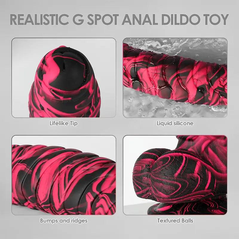 Mixed_Color_Shaped_Simulated_Dildo3