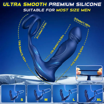 App-Controlled Swinging Prostate Plug