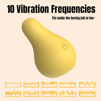 Pear-Shaped Clitoral Vibrator