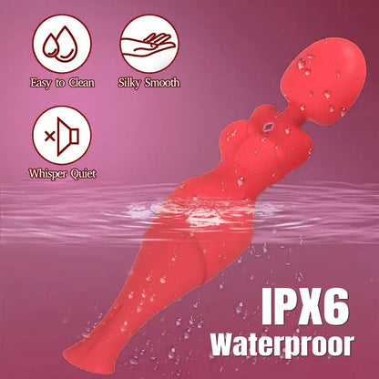 2-in-1 Female Beauty Clitoral Vibrator