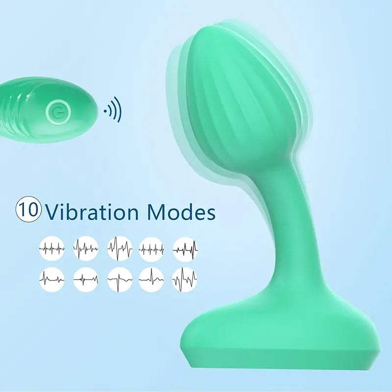 Remote-Control Anal and Clitoral Vibrator