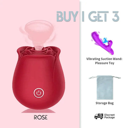 Rose Toy 10 Suction Modes