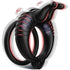 10-Mode Male Remote Vibrating cock Ring with Clit Stimulator