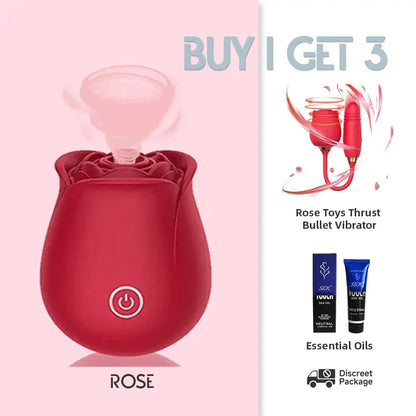 Rose Toy 10 Suction Modes