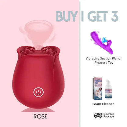 Rose Toy 10 Suction Modes