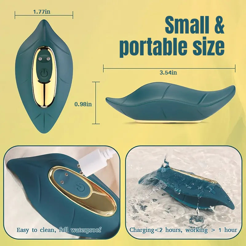 Leaf Remote-Controlled Vibrator for Women