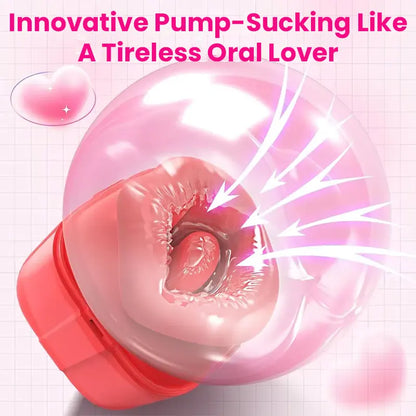 6D Real Oral Sucking Vibrator - Mini Rose Clit Sucker