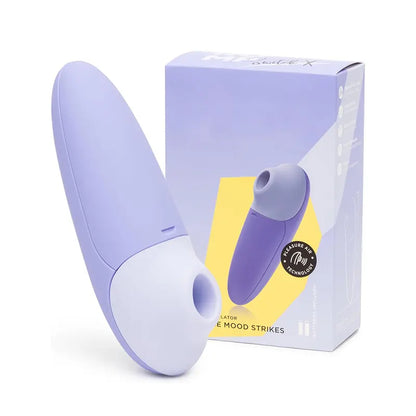 Cute Purple-White Fairy Sucking Vibrator