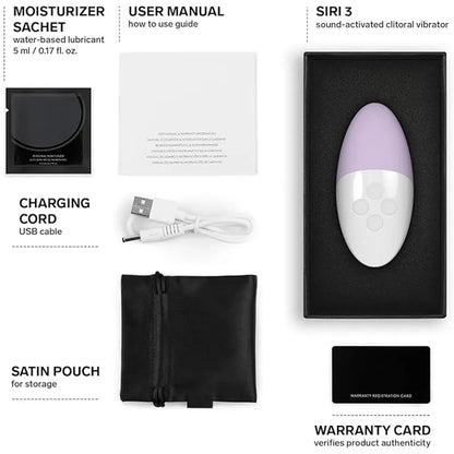 Sound-activated small personal egg vibrator