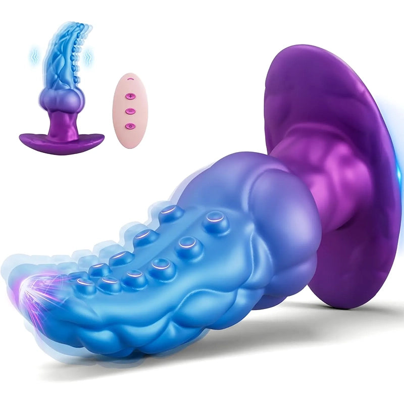 Tentacle Prostate Vibrator with Remote