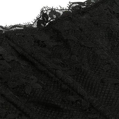 Glitter_Strap_Lace_Corset_Set
