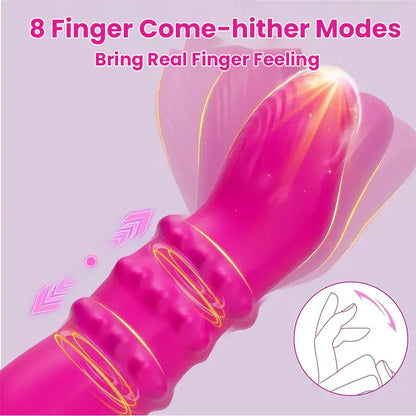 Adorable pink bunny vibrator with eight vibration modes