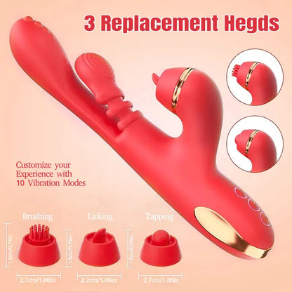 10 Unique Kneading Vibration Patterns G-Spot Vibrator