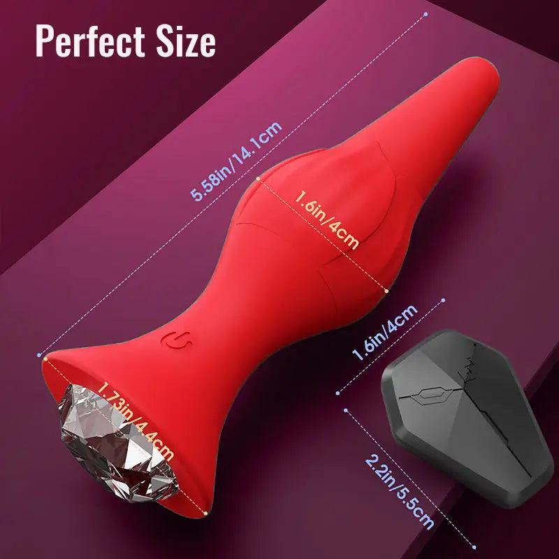 APP_Silicone_Rose_Vibrating_Anal_Plug