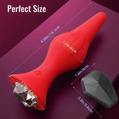APP_Silicone_Rose_Vibrating_Anal_Plug