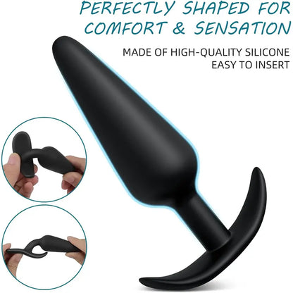 Silicone Anal Plug Training Set