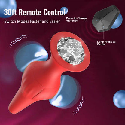APP_Silicone_Rose_Vibrating_Anal_Plug