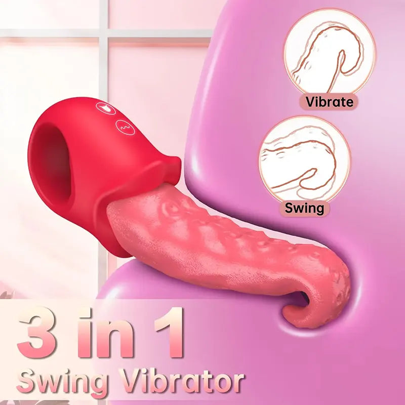 Octopus Tentacle Tongue Vibrator