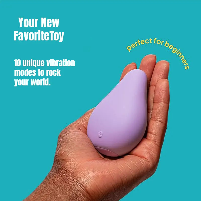 Palm-sized mini vibrator with 10 vibration modes