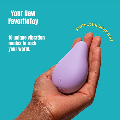 Palm-sized mini vibrator with 10 vibration modes