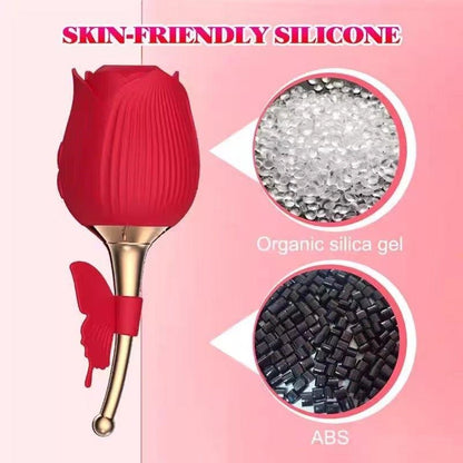 rose toy clit sucker red