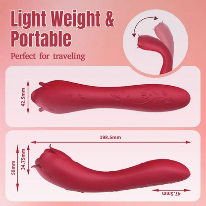BlissLick Dual-Action Clitoral Vibrator