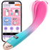 Female G-spot vibrator with 9 wiggling vibration modes