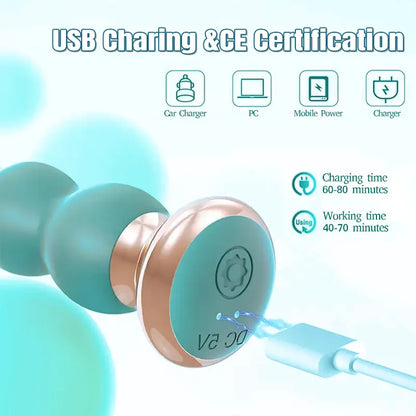 Remote Control 10 Vibrating Plug Anal Beads