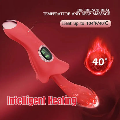 Enchanted Rose Pleasure Companion Vibrator