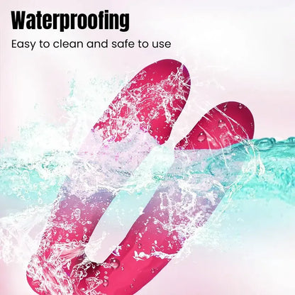 APP Controlled Double Vibrating Dildo for Vaginal &amp; Anal Stimulation