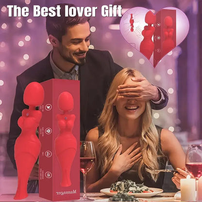 2-in-1 Female Beauty Clitoral Vibrator