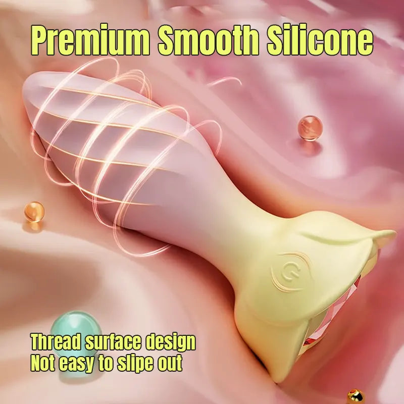 Rose Diamond Base Anal Plug