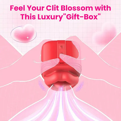 6D Real Oral Sucking Vibrator - Mini Rose Clit Sucker
