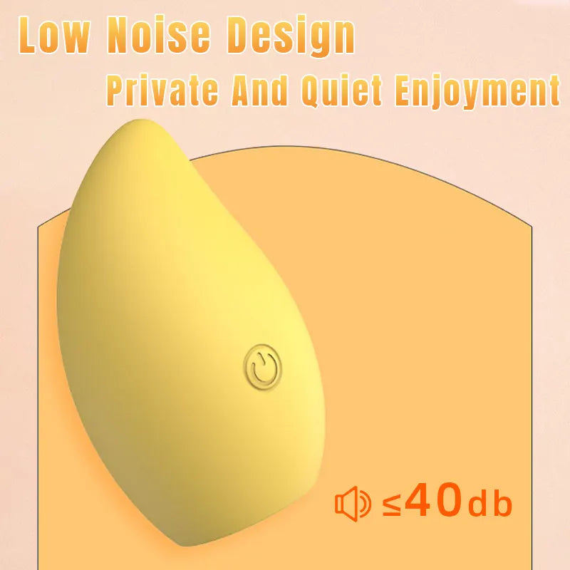 Mango-Shaped Clitoral Vibrator