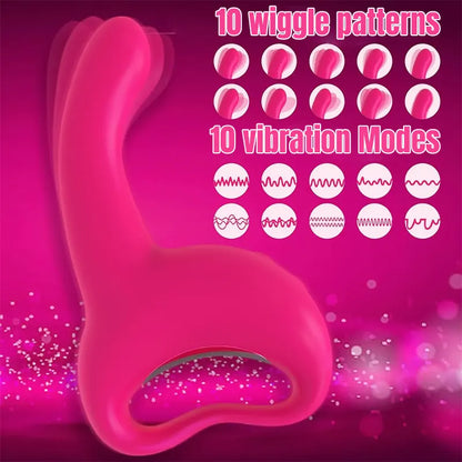 Handle G-spot Finger Swing Vibrator