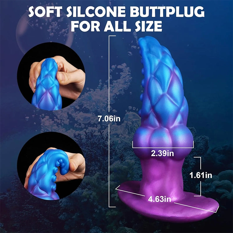 Tentacle Prostate Vibrator with Remote