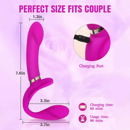 Strapless Couple Vibrator