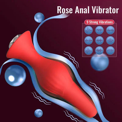 APP_Silicone_Rose_Vibrating_Anal_Plug
