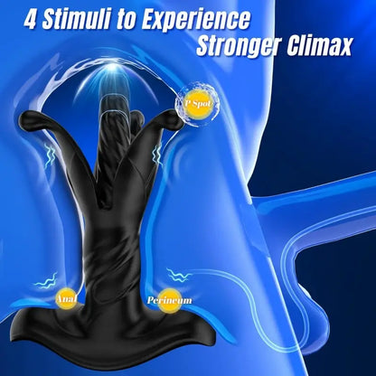 Remote-Control Thrusting Prostate Massager Plug