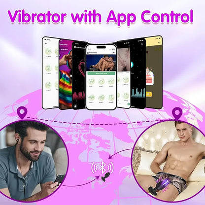 App-Controlled Vibrating Anal Plug