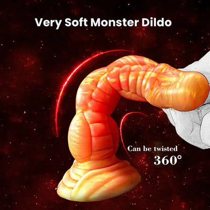 Golden_Orange_Scorpion_Tail_Dildo