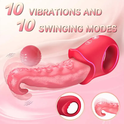 Octopus Tentacle Tongue Vibrator