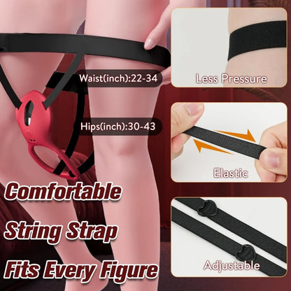 Remote-Controlled Vibrating Rose Cock Ring